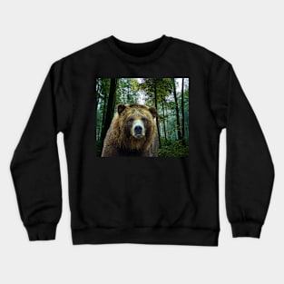 American Brown Bear Crewneck Sweatshirt